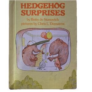 Hedgehog Surprises HC 1984 Betty Jo Stanovich 48 Pages